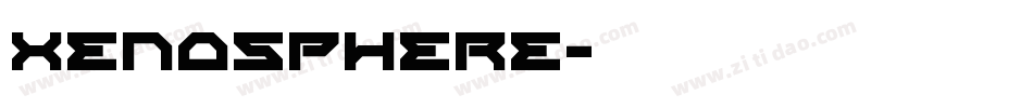 xenosphere字体转换