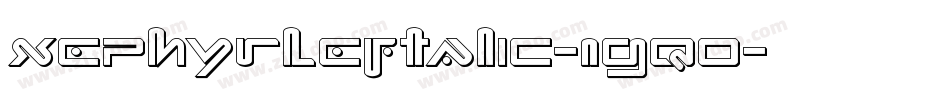 XephyrLeftalic-1gq0字体转换