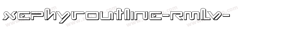XephyrOutline-RmLV字体转换