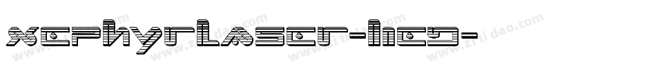 XephyrLaser-l1eD字体转换