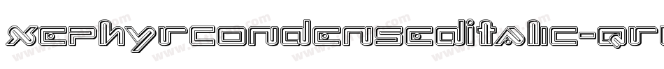 XephyrCondensedItalic-qrWd字体转换