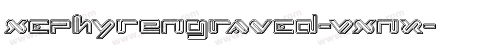 XephyrEngraved-VXnx字体转换