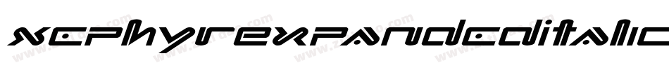 XephyrExpandedItalic-jl3O字体转换