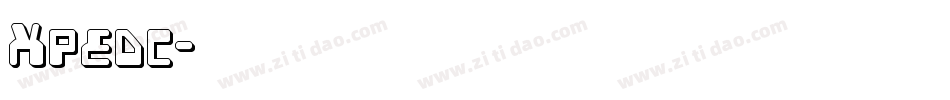 Xpedc字体转换