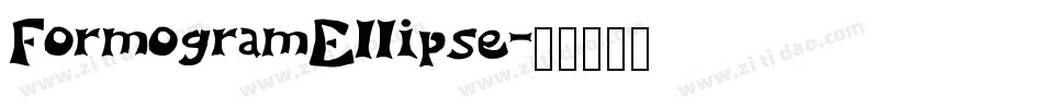FormogramEllipse字体转换