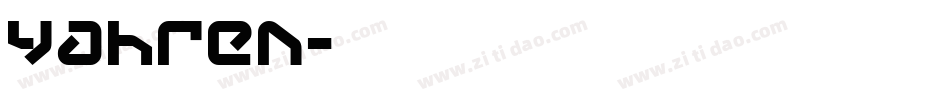 Yahren字体转换