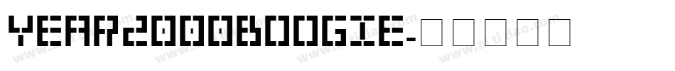 Year2000Boogie字体转换