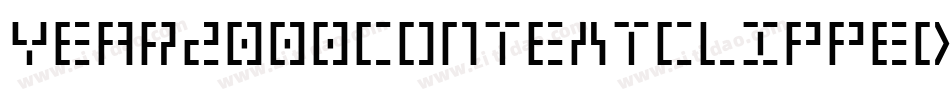 Year2000ContextClipped-R9MV字体转换
