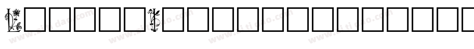 LilithInitials字体转换