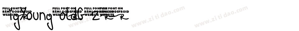 BigYoungBoldGB20字体转换