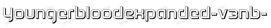 YoungerbloodExpanded-V3nB字体转换