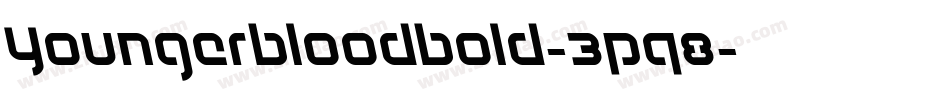 YoungerbloodBold-3pq8字体转换