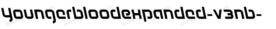 YoungerbloodExpanded-V3nB字体转换