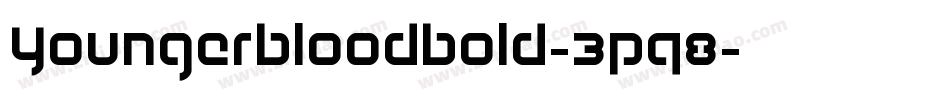 YoungerbloodBold-3pq8字体转换