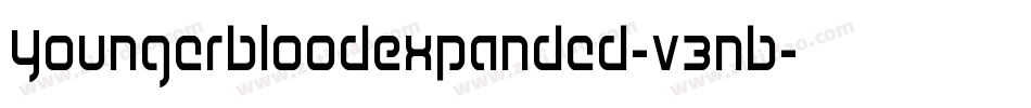 YoungerbloodExpanded-V3nB字体转换
