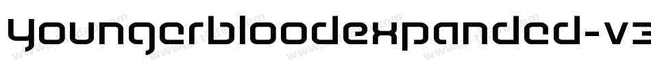 YoungerbloodExpanded-V3nB字体转换