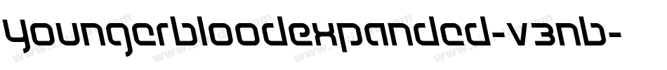 YoungerbloodExpanded-V3nB字体转换