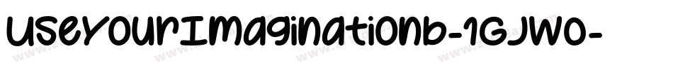 UseYourImaginationb-1Gjw0字体转换