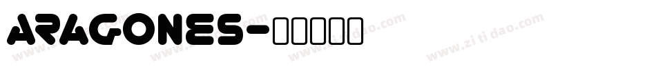 Aragones字体转换