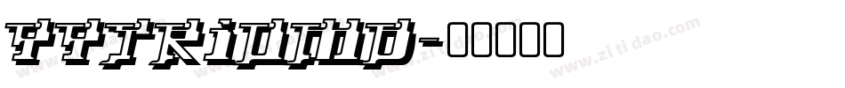 YYTRIUMD字体转换
