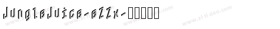 JungleJuice-eZZx字体转换