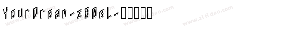 YourDream-z80eL字体转换