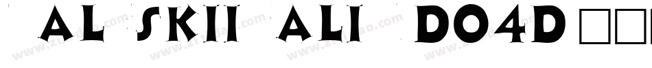ZaleskiItalic-DO4d字体转换