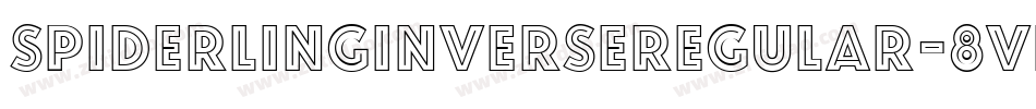 SpiderlingInverseRegular-8VKg字体转换