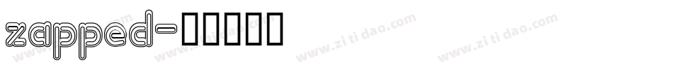 zapped字体转换