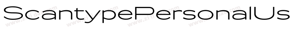 ScantypePersonalUse-v51A字体转换