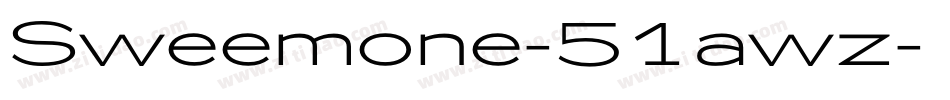 Sweemone-51awz字体转换