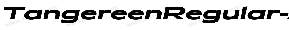 TangereenRegular-AB52字体转换