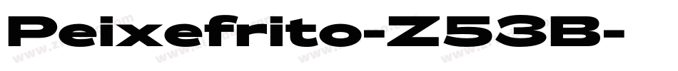 Peixefrito-Z53B字体转换