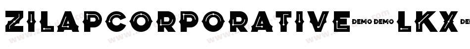 ZilapCorporative-2lKX字体转换