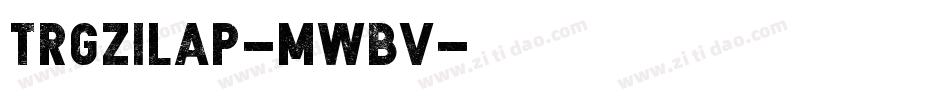 TrgZilap-MwBv字体转换