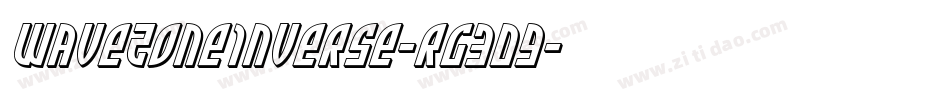 WaveZoneInverse-rg3d9字体转换 WaveZoneInverse-rg3d9字体转换