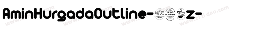 AminHurgadaOutline-326z字体转换