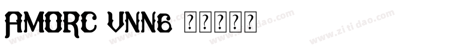 Amorc-Vnn6字体转换