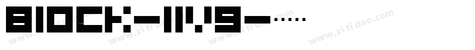 Block-1lvg字体转换