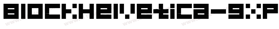 BlockHelvetica-gxpM6字体转换