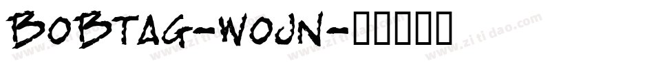 Bobtag-WoJn字体转换