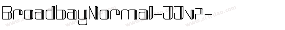 BroadbayNormal-JJv7字体转换