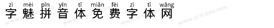 字魅拼音体字体转换