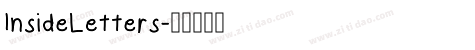 InsideLetters字体转换