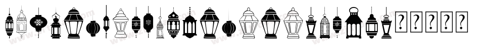 BrokenLampExtended-VmZw字体转换