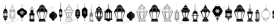BrokenLampExtendedOblique-J1Px字体转换