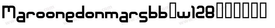 Maroonedonmarsbb-wl28字体转换