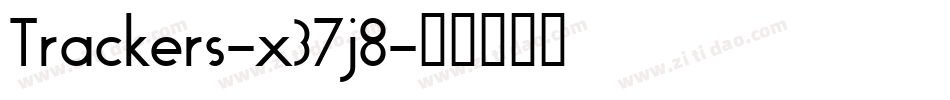 Trackers-x37j8字体转换