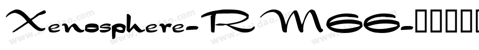 Xenosphere-RM66字体转换