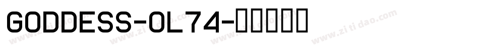 Goddess-OL74字体转换